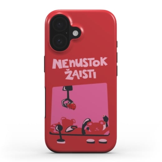 Telefono dėklas Nenustok žaisti