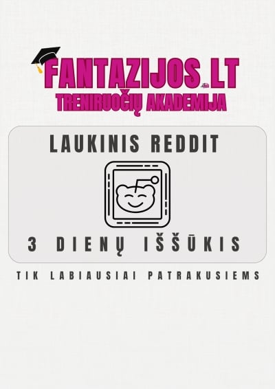 3 dienų Reddit iššūkis poroms