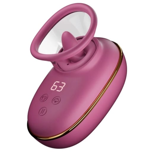 Pompa klitoriui ir speneliams Vacuum & Clitoral Licking 