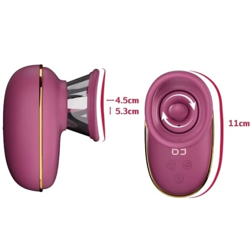 Pompa klitoriui ir speneliams Vacuum & Clitoral Licking 