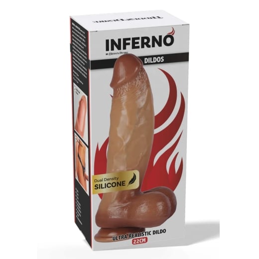 Falo imitatorius INFERNO (22 cm)