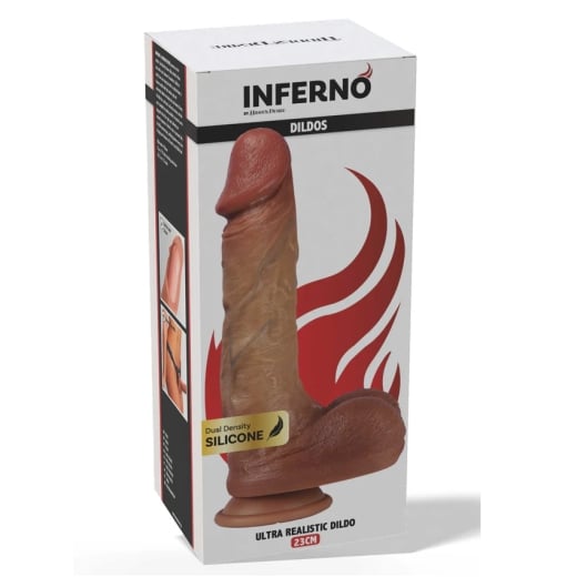 Falo imitatorius INFERNO (23 cm)