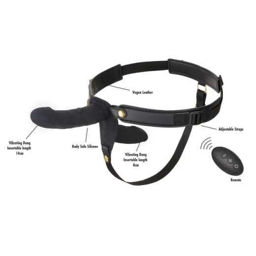 Strap-On Double Pleasure (14 cm)