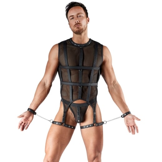 Vyriškų apatinių komplektas Bondage