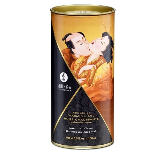 Masažo aliejus Shunga Caramel Kisses