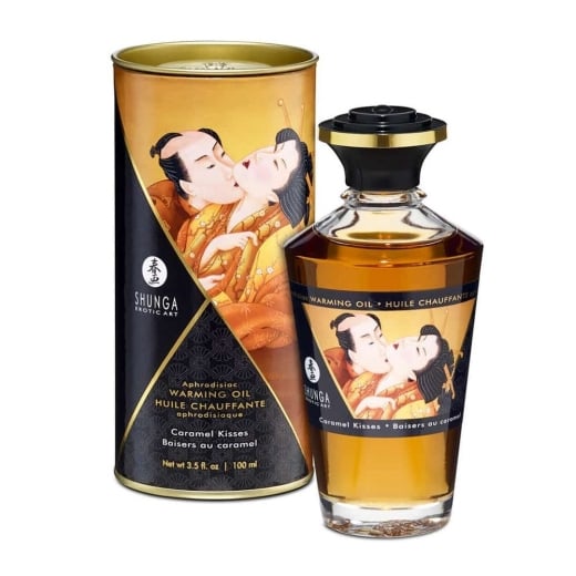 Masažo aliejus Shunga Caramel Kisses