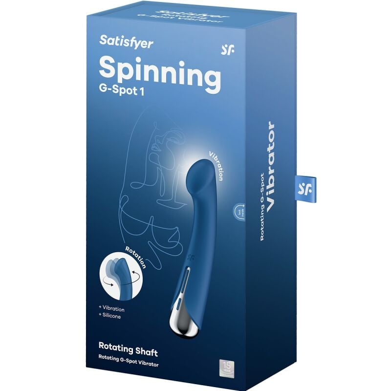 Vibratorius Satisfyer Spinning G-Spot 1 (mėlynas)