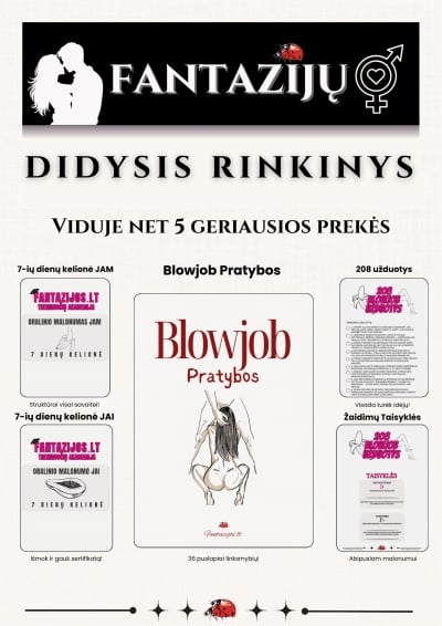 Didysis Fantazijų Oralinio Sekso Rinkinys