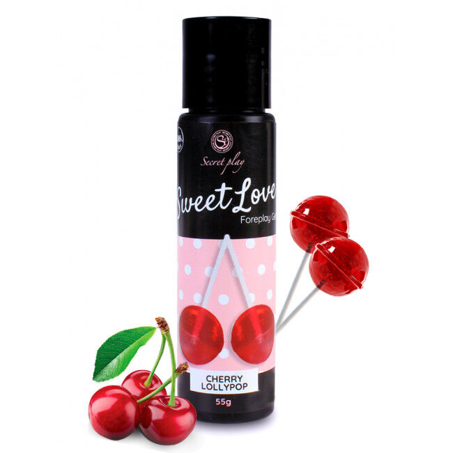 Lubrikantas Sweet Love Cherry Lollipop (60 ml)