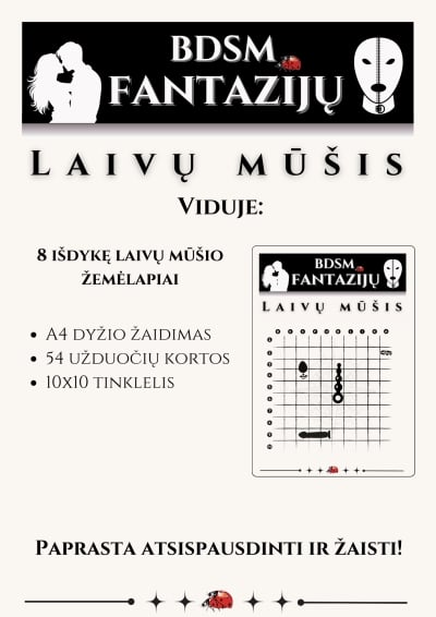 Erotinis žaidimas Laivų mūšis: BDSM