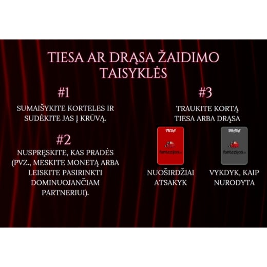 144 klausimai ir užduotys poroms Tiesa ar Drąsa