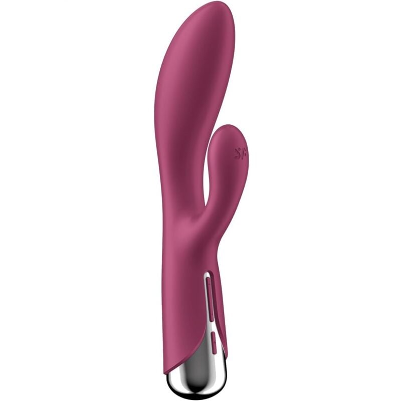 Vibratorius Satisfyer Spinning Rabbit 1 (raudonas)