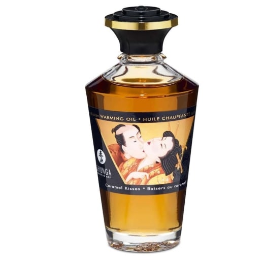 Masažo aliejus Shunga Caramel Kisses