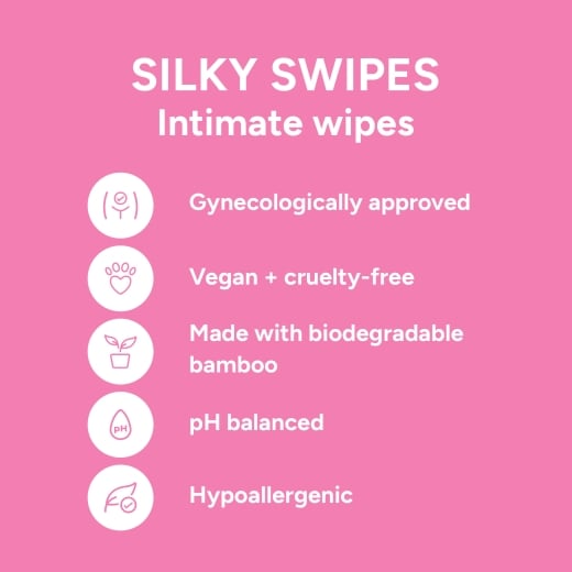 Intimās higiēnas salvetes Smile Makers Silky Swipes