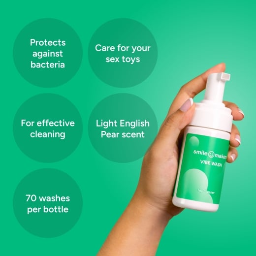 Sekso žaislų valiklis Vibe Wash (100 ml)