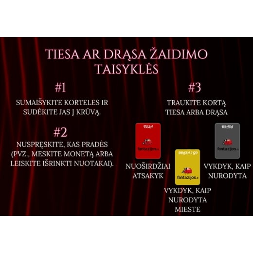 108 klausimai ir užduotys Bernvakariui Tiesa ar Drąsa