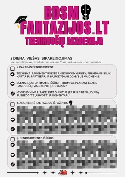 Reddit iššūkis: laukinis BDSM