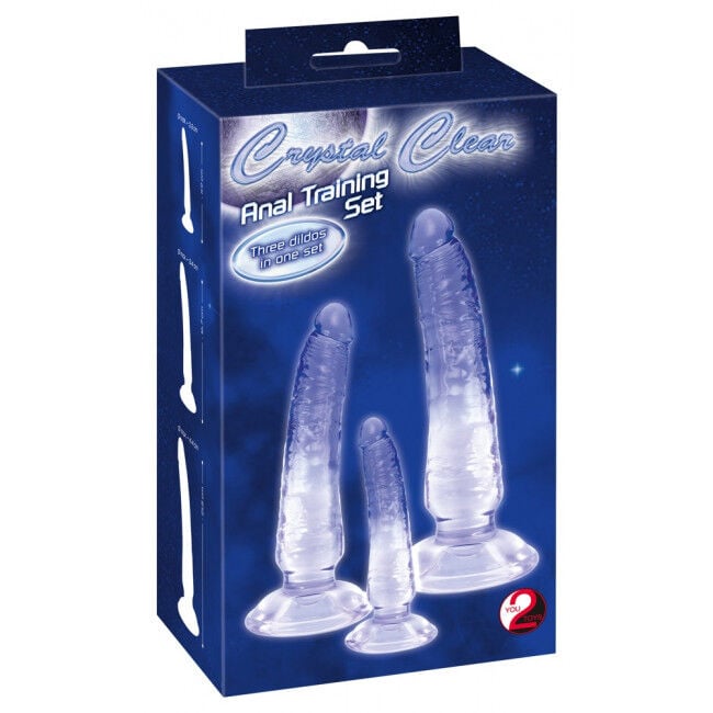 Analinių dildo rinkinys Three Dildos