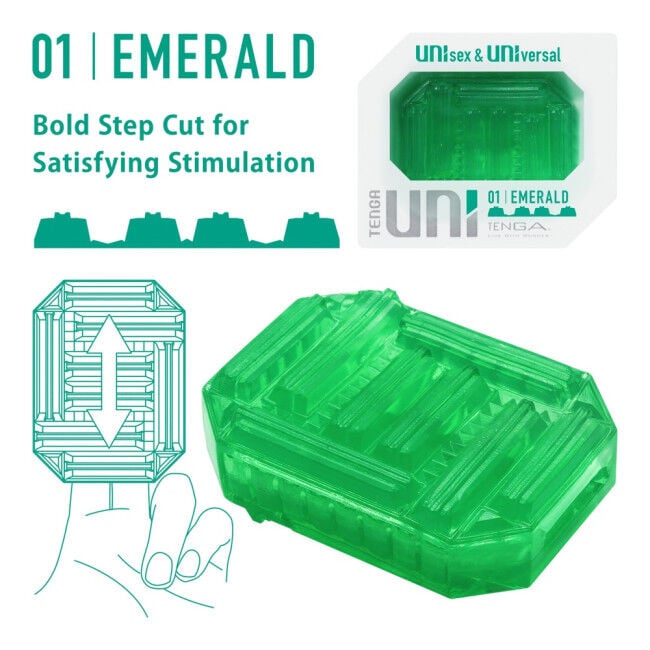 Stimuliatorius Tenga Uni Emerald