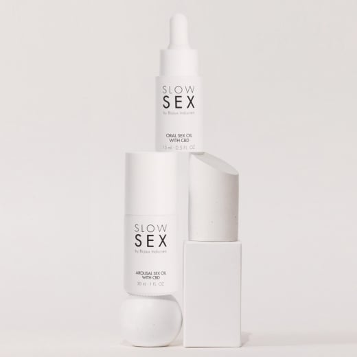 Intymus aliejus Slow Sex With CBD (30 ml)
