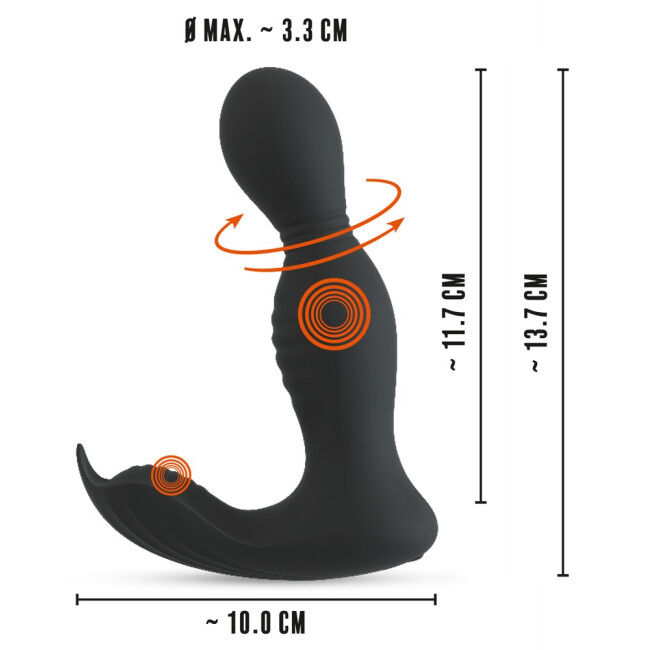 Prostatos masažuoklis Rotating & Vibrating P-spot