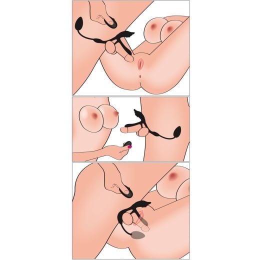 Penio žiedas - analinis kaištis RC Multi Vibrator