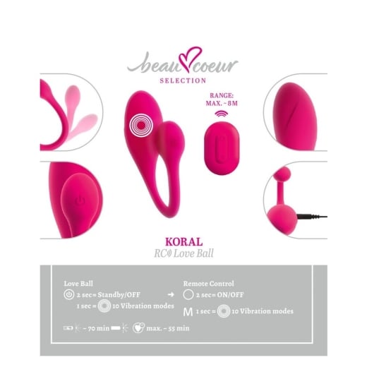 Vaginaliniai kamuoliukai Koral