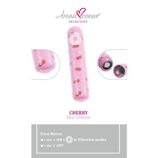 Mini vibratorius CHERRY