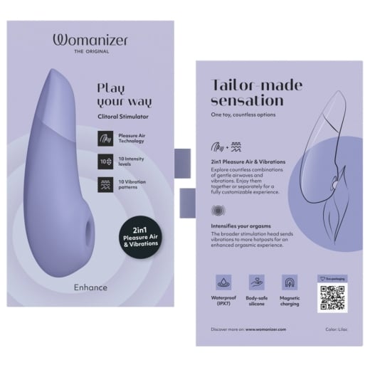 Klitorio stimuliatorius ENHANCE (violetinis)