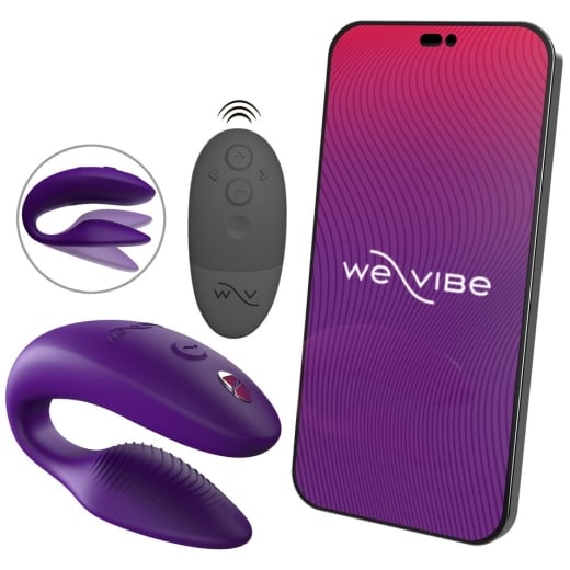 Porų vibratorius We-Vibe Sync 2 (violetinis)