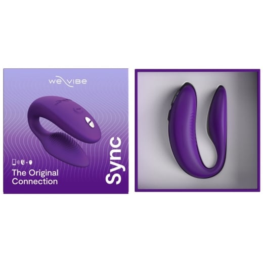 Porų vibratorius We-Vibe Sync 2 (violetinis)