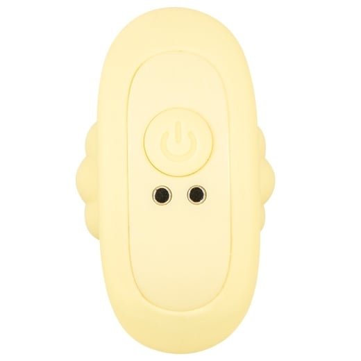 Analinis kaištis Cuties Vibro Plug (geltonas)