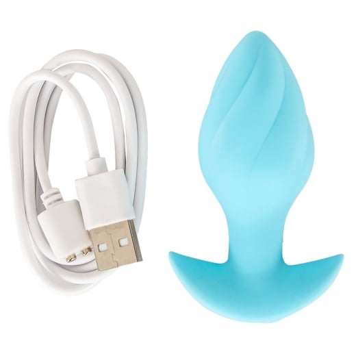 Analinis kaištis Cuties Vibro Plug (mėlynas)