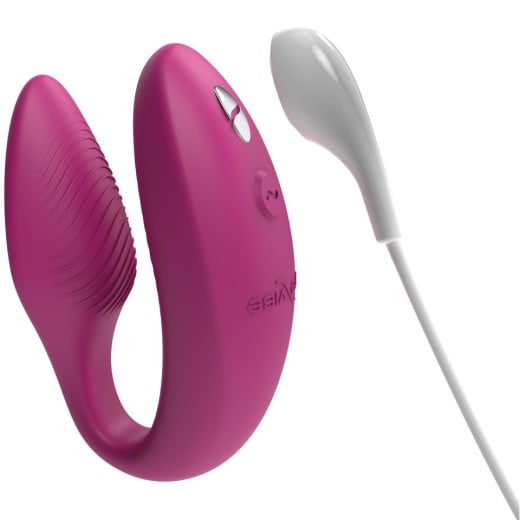 Porų vibratorius We-Vibe Sync 2 (rožinė)