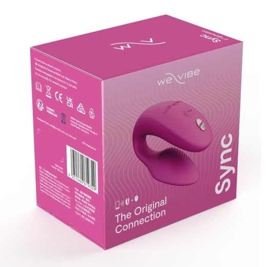 Porų vibratorius We-Vibe Sync 2 (rožinė)