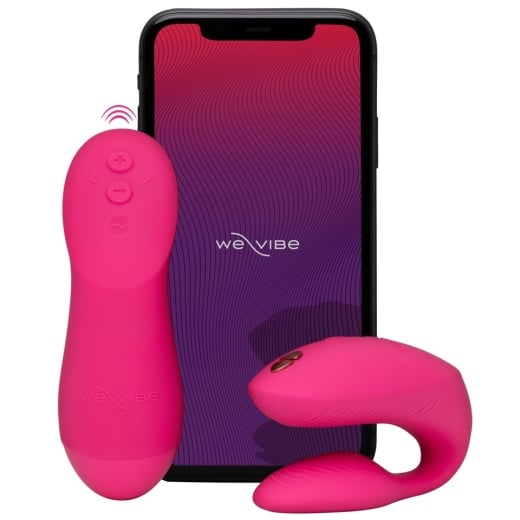 Išmanusis porų vibratorius We-Vibe Chorus Pro (rožinė)