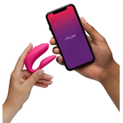 Išmanusis porų vibratorius We-Vibe Chorus Pro (rožinė)