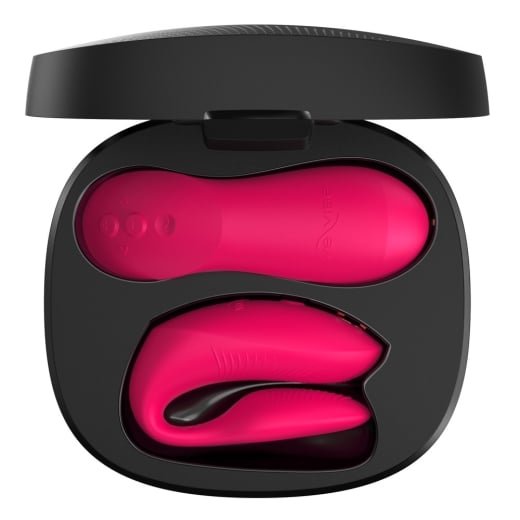 Išmanusis porų vibratorius We-Vibe Chorus Pro (rožinė)
