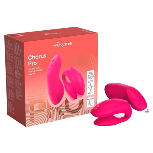 Išmanusis porų vibratorius We-Vibe Chorus Pro (rožinė)