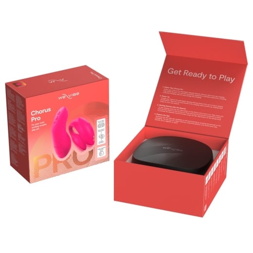 Išmanusis porų vibratorius We-Vibe Chorus Pro (rožinė)