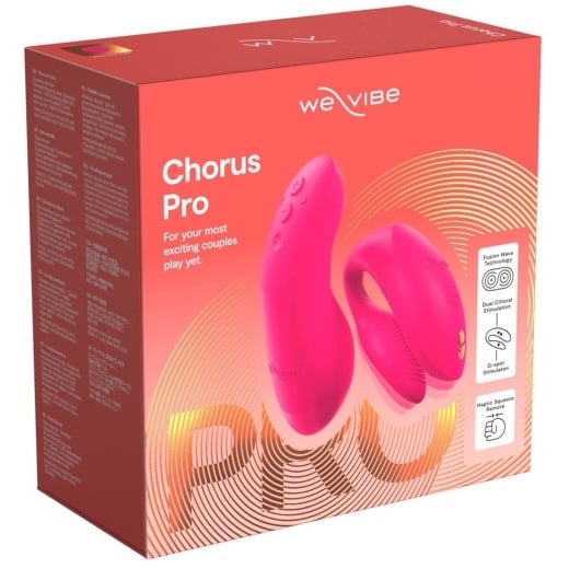 Išmanusis porų vibratorius We-Vibe Chorus Pro (rožinė)