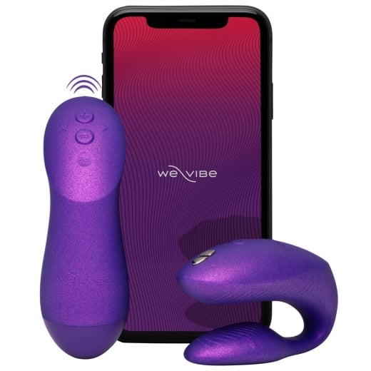 Išmanusis porų vibratorius We-Vibe Chorus Pro (violetinė)