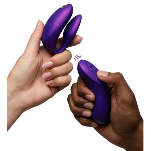 Išmanusis porų vibratorius We-Vibe Chorus Pro (violetinė)