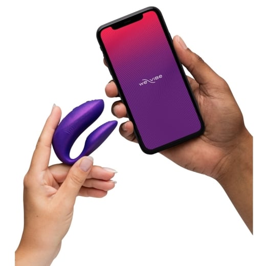 Išmanusis porų vibratorius We-Vibe Chorus Pro (violetinė)