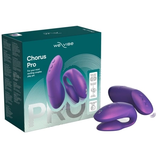 Išmanusis porų vibratorius We-Vibe Chorus Pro (violetinė)