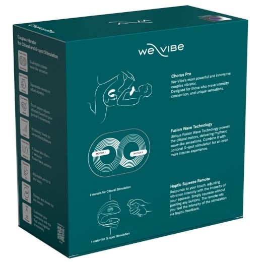 Išmanusis porų vibratorius We-Vibe Chorus Pro (violetinė)
