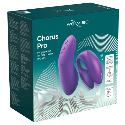 Išmanusis porų vibratorius We-Vibe Chorus Pro (violetinė)