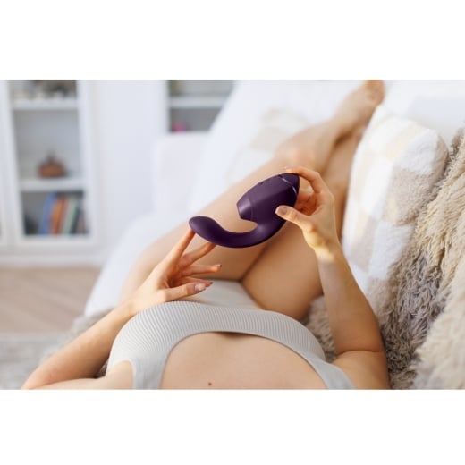 Vibratorius Womanizer Next Duo (violetinė)