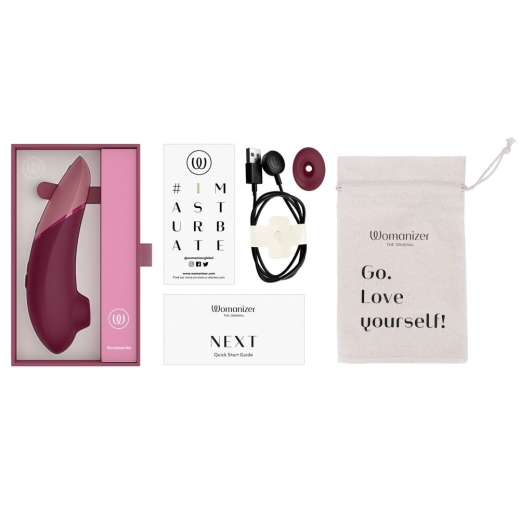 Klitorio stimuliatorius Womanizer Next (bordo)