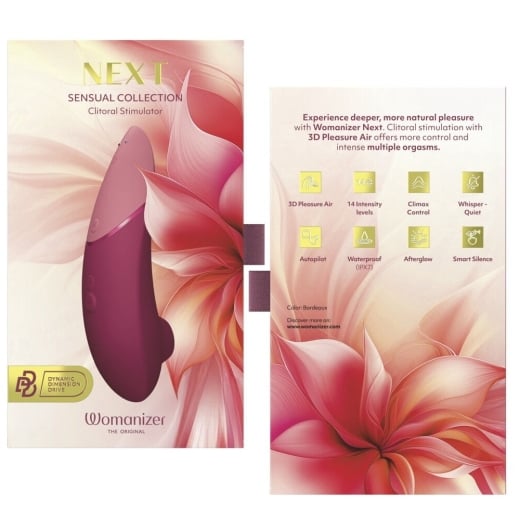 Klitorio stimuliatorius Womanizer Next (bordo)